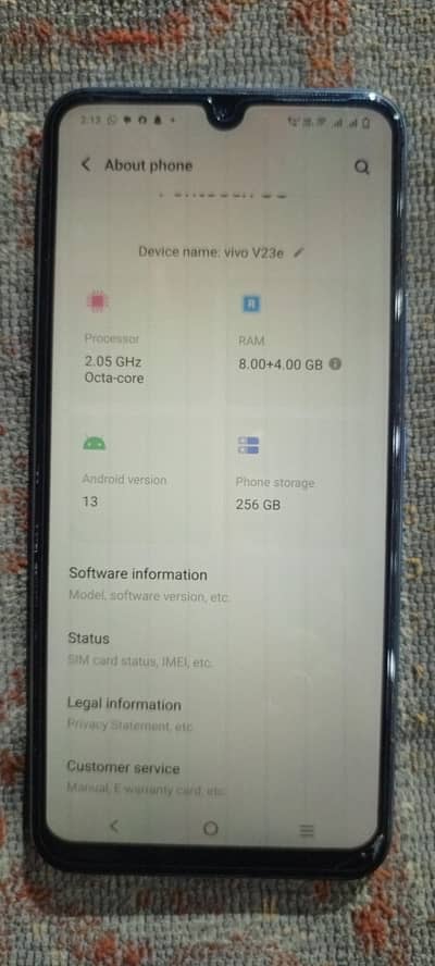 Vivo V23e