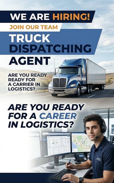 Work From Home Remote Job Truck Dispatcher Sales Agent