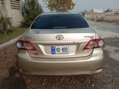Toyota Corolla XLI 2011