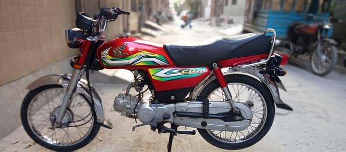 Honda cd 70 in good condition total 03294023016