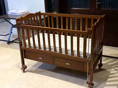 Wooden Baby Cot
