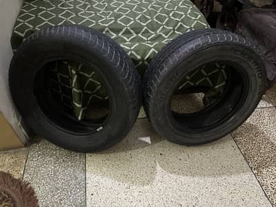 2 Used Tyres 14 Inch – Compasal 185/65R14 & Cilerro 185/70R14