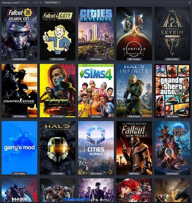 Steam games 1