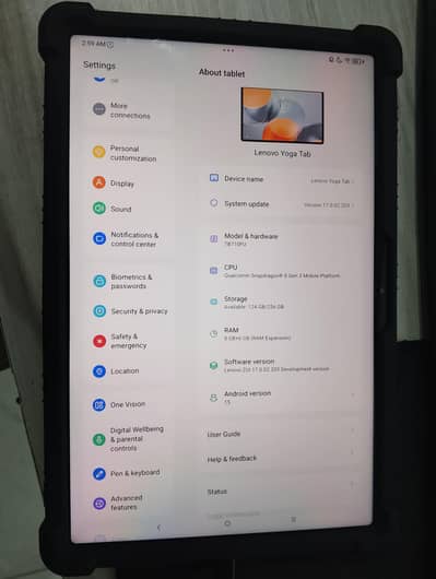 Lenovo yoga tab 8 Gen 3 (TB710FU)