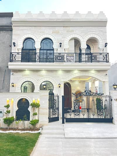 DHA Phase 9-Town, 5 Marla Brand New Spanish/Dubai Designed Elegant House for Sale.