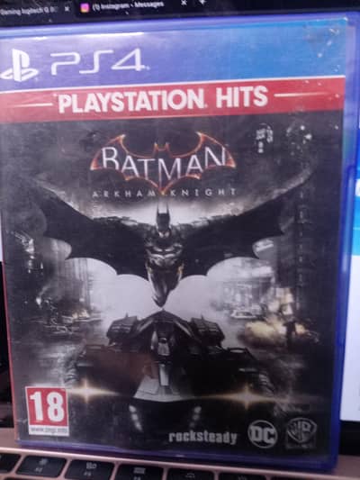 Batman Arkham Knight PS4 CD And Controllers