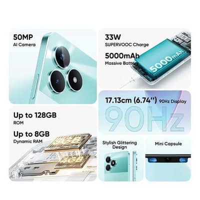 realme c51 4+4/128 gb