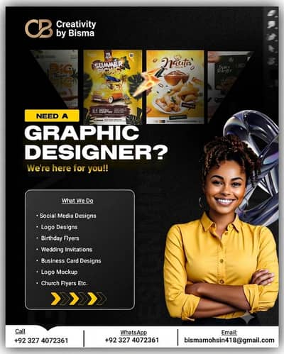 Expert Graphic Design Services – Custom Logos, Post Designs & Branding