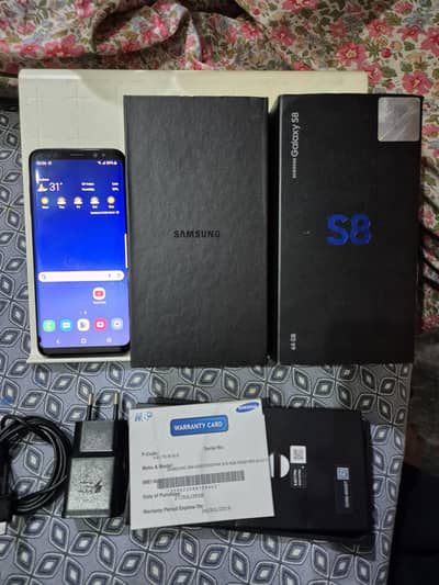 Samsung Mobile S8 4/64 Official PTA Approved 2 small dots  (Exchange)