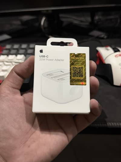 Apple official 20W power adapter box packed 1 year local warranty