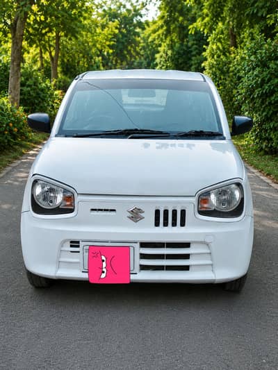 White Suzuki Alto VXR 2024