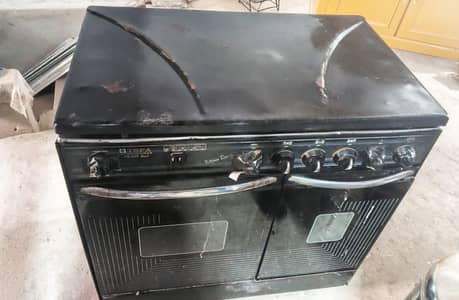 cooking range with oven