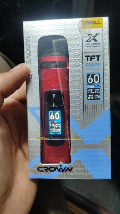 caliburn crown x vape pod