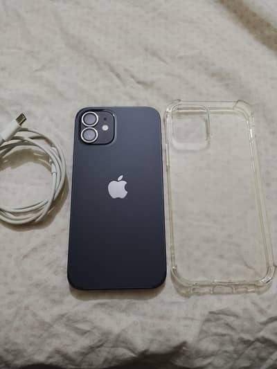 iPhone 12 Jv non PTA 64GB LLA 2 month sim time water pack phone cable