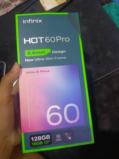 Infinix hot 60 pro (latest infinix model in hot series)