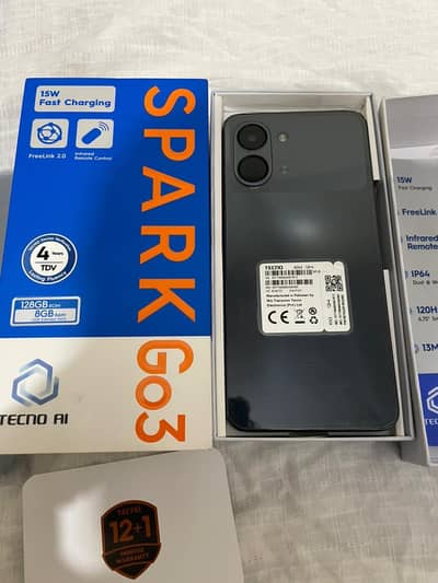 Tecno spark Go3 4/128GB 11 month warranty installment Wala phone ha