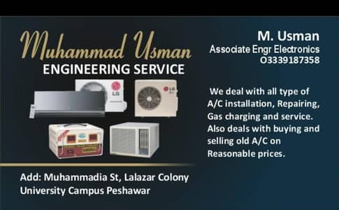 ac installation /A SERVICE /GAS CHARGING /REPAIER