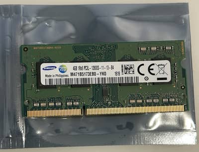 Samsung 4GB DDR3 Laptop RAM