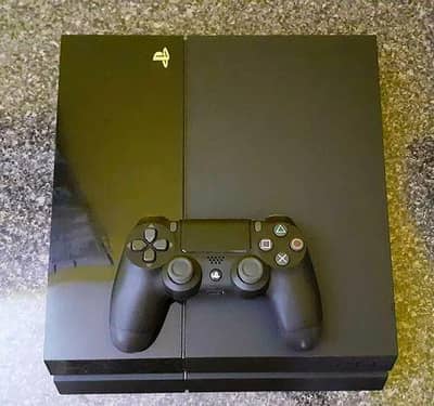 PS4 500gb with two controllers two games