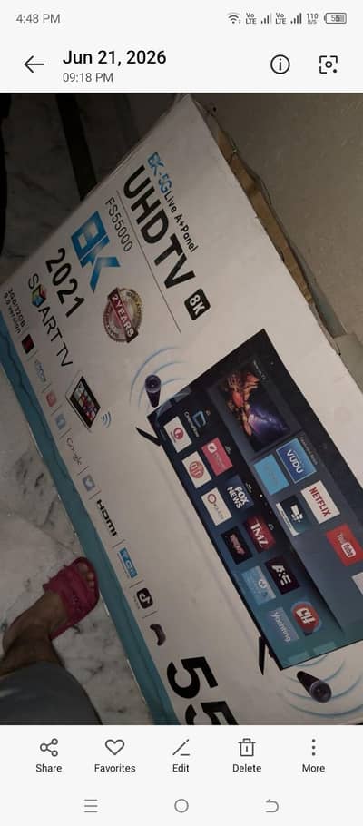 55 inch smart led for sale