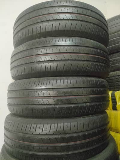 Lahore Tyres 195/65R15 japani Bridgestone 70% 4 Tyres Set