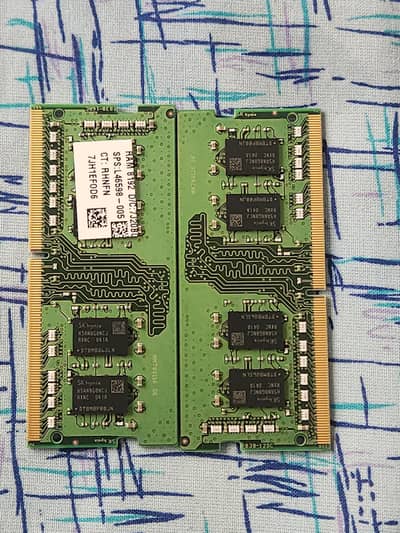 8x8 2x 16GB DDR4 LAPTOP RAM 3200mt/s pulled