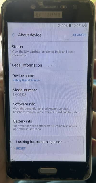 Samsung Mobile Grand Prime Plus