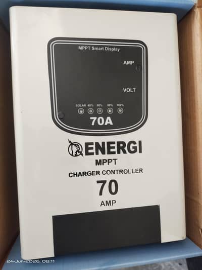 MPPT Charge Controller with Battery Charger 1KVA Solar Setup