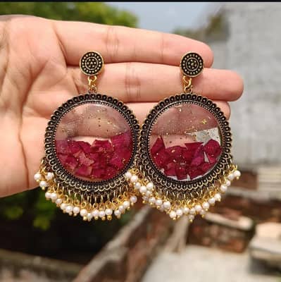 Handmade Jhumky Available in All colours and designs
