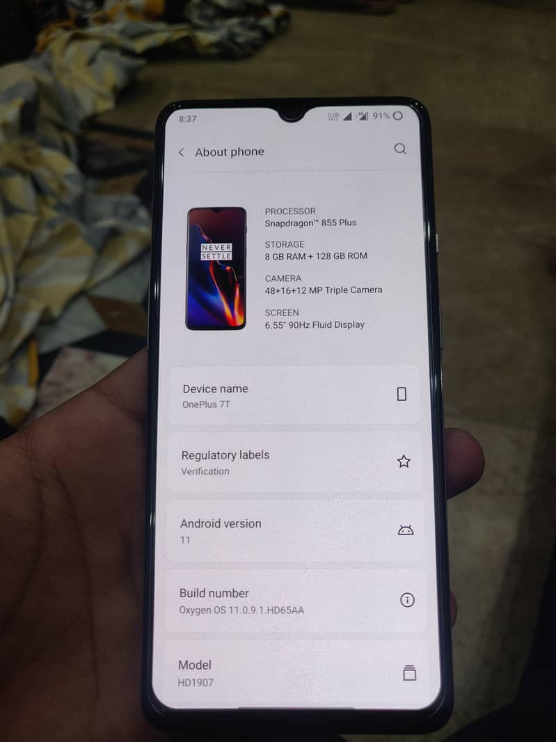 One Plus 7T 2