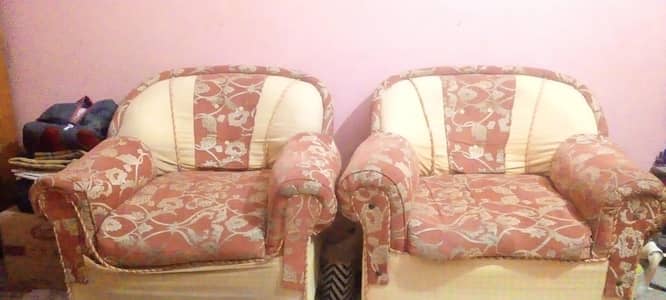 5-Seater Sofa Set in Good Condition