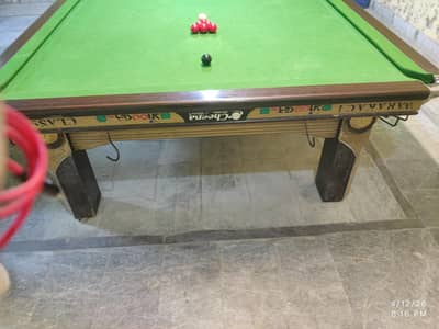 Cheena Snooker table steel cushion message on OLX app number not work