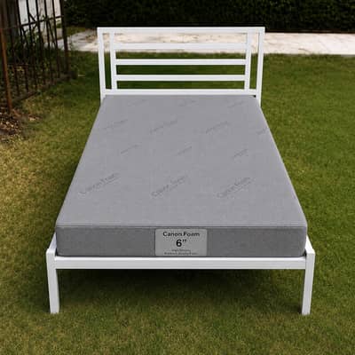 New Beautifull Bed with Mattress and Side Tables