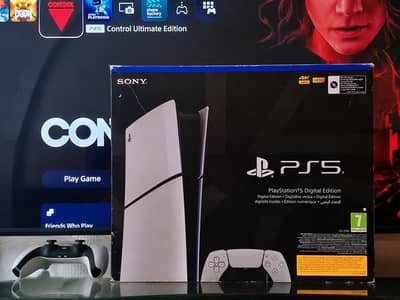 Playstation 5 Digital Edition 1TB with Playstation Plus Subscription