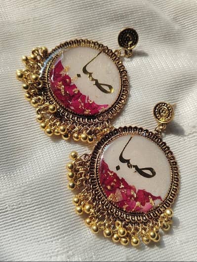 Customised Name Jhumky