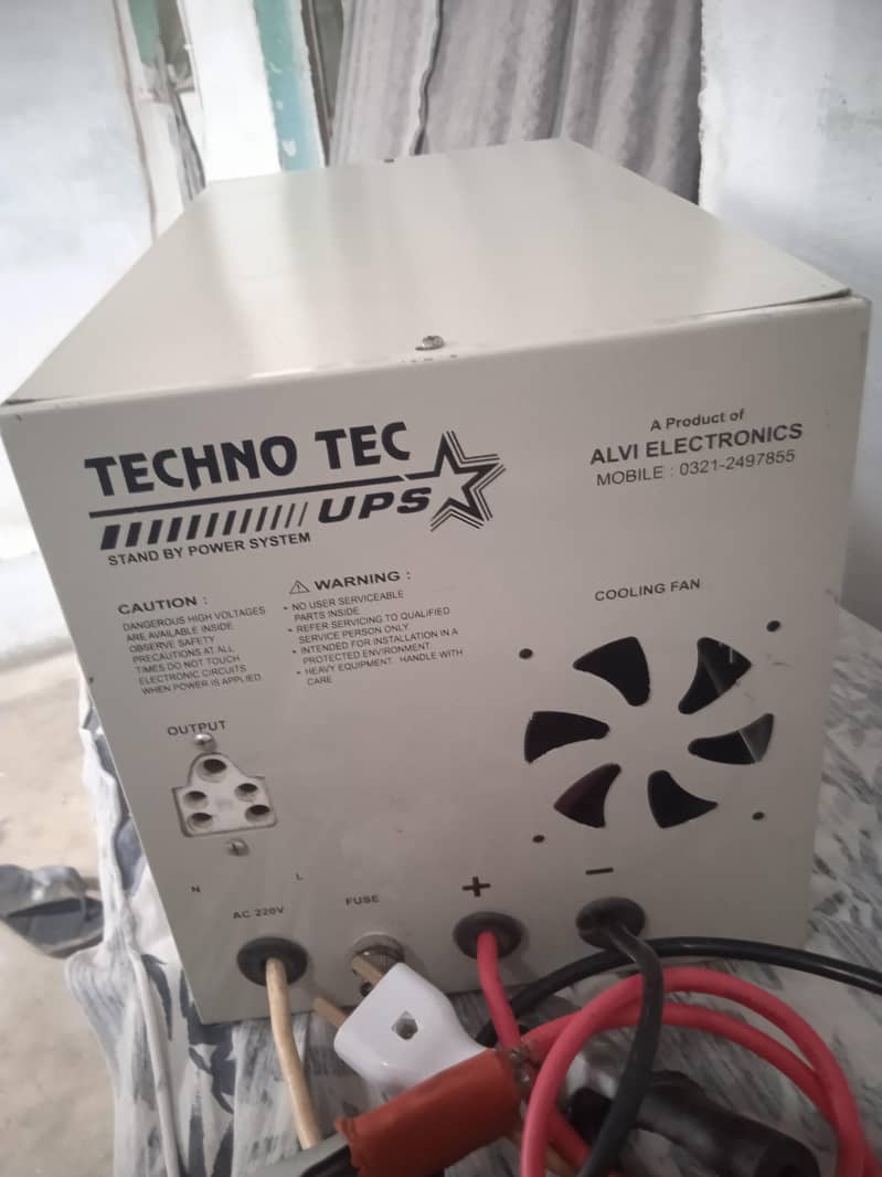 Techno tec UPS 1000 VA fully Automatic 3