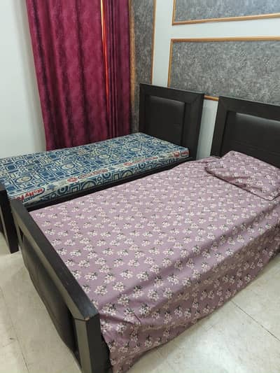 Sheesham wood single beds
