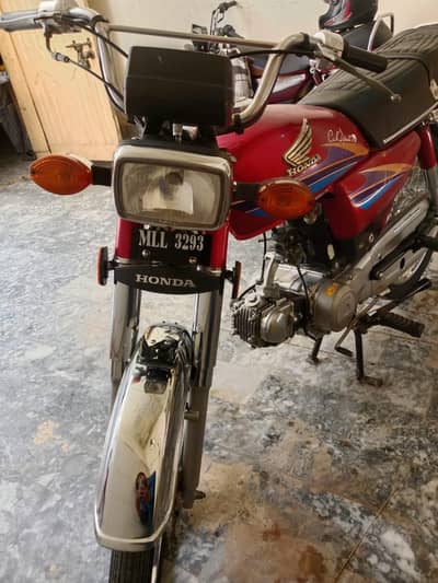 Honda CD 70 complete file Multan