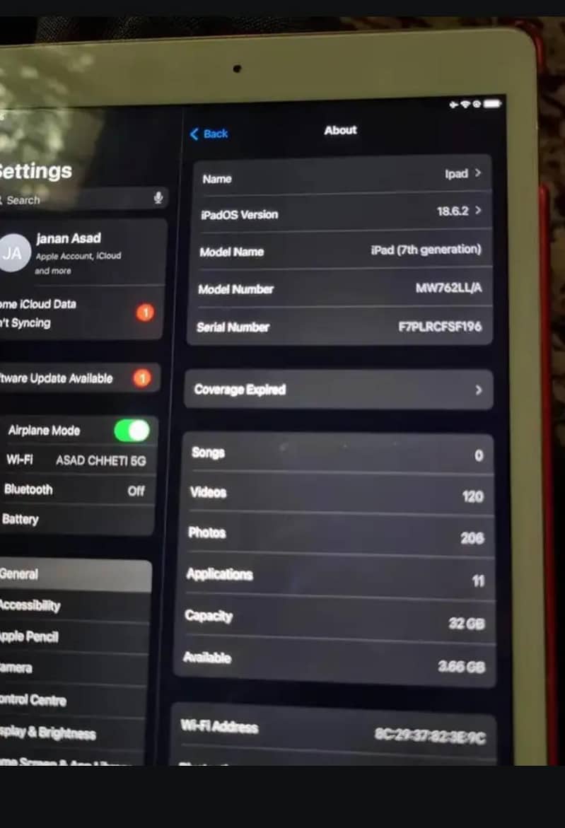 IPAD 7th Generation 3