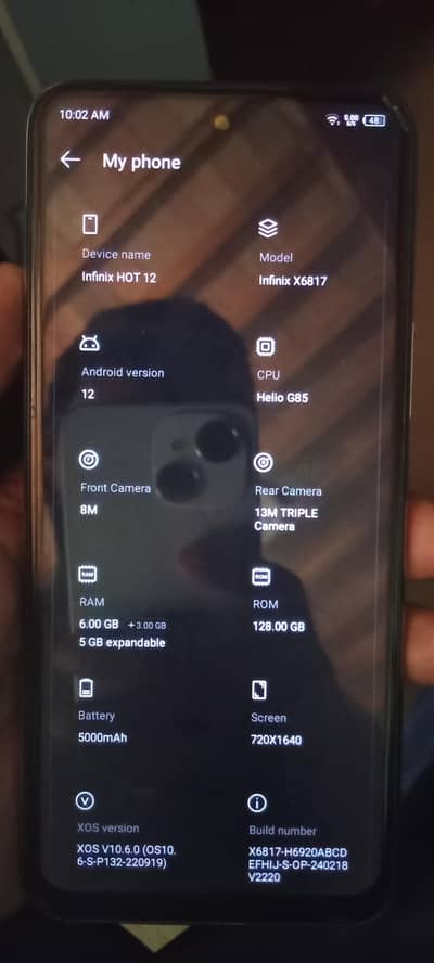 Infinix hot 12