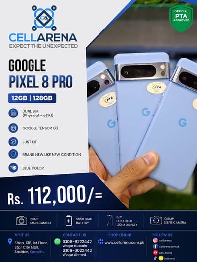 GOOGLE PIXEL 8 PRO - CELLARENA
