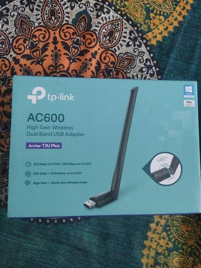 Ac 600 Archer T2U Plus WiFi dual band