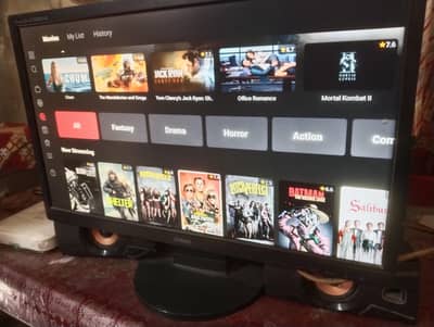 22 inches iiyama LED with Etisalat android box 9 version