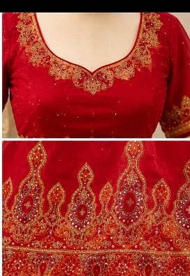 Beautiful Red Bridal Lehenga – Heavy Embroidery | Only Worn Once