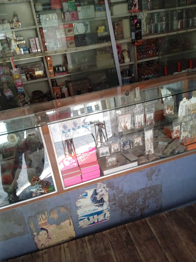 جنرل سٹور کااج اوورلاک پیکو سٹور مکمل سیٹ 1