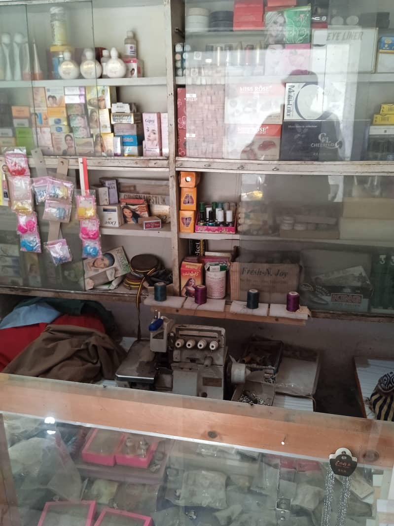 جنرل سٹور کااج اوورلاک پیکو سٹور مکمل سیٹ 2