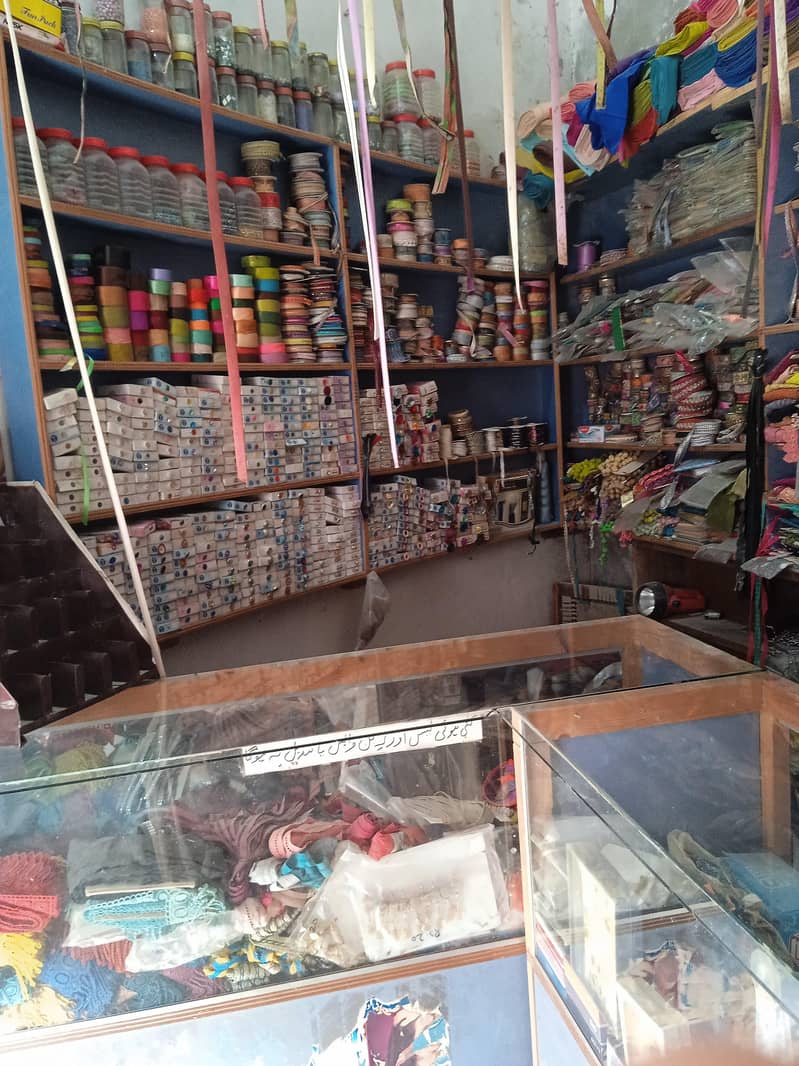 جنرل سٹور کااج اوورلاک پیکو سٹور مکمل سیٹ 4