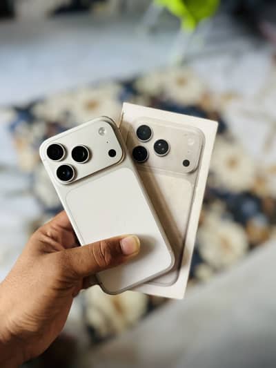 iPhone 17 Pro factory unlock with box 256gb exchange possible
