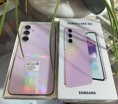 Samsung A55 5G Full Box Official PTA 10/10 Full New