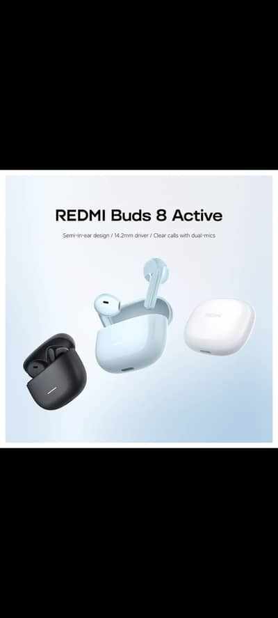 Redmi buds 8 active box opened